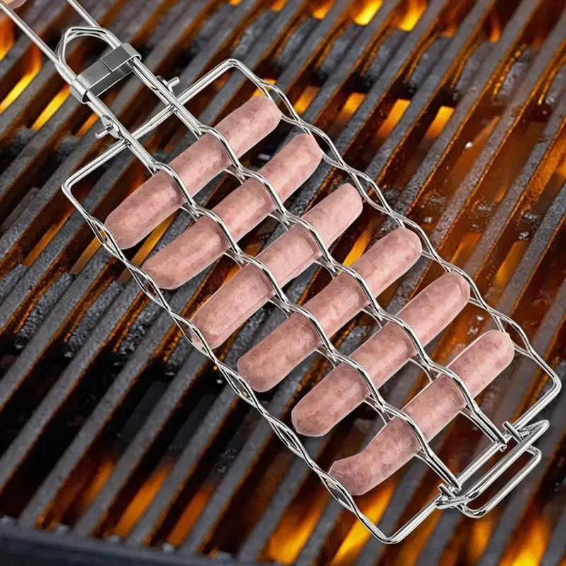Kitchen Appliances Hobart - Grillen Korb Metall Mesh Grill Wurst