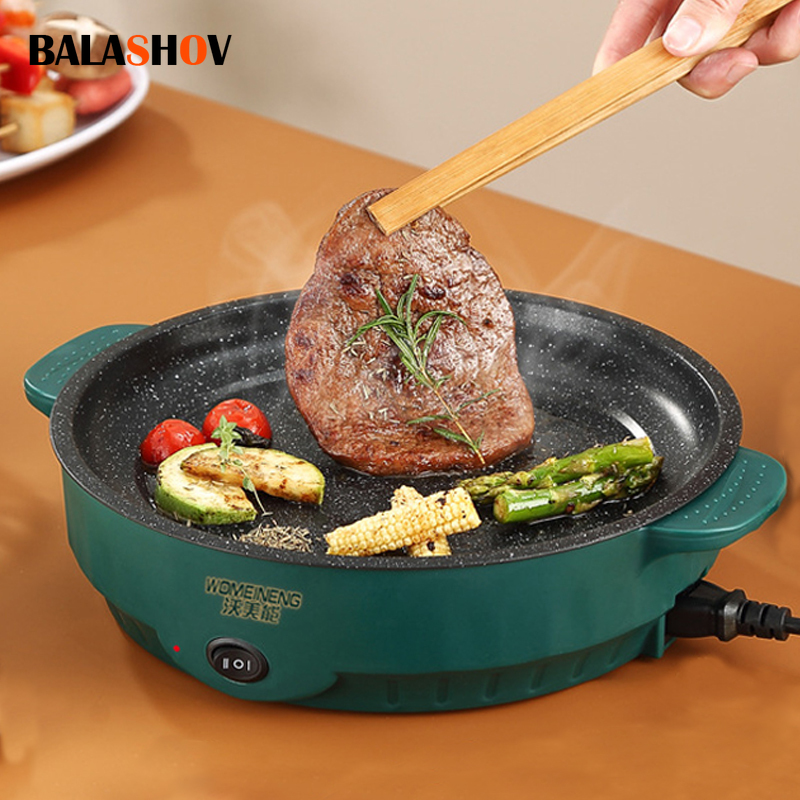 Kitchen Appliances For Sale - Elektrische Multikocher Elektrische Bratpfanne 220V Haushaltsgrill