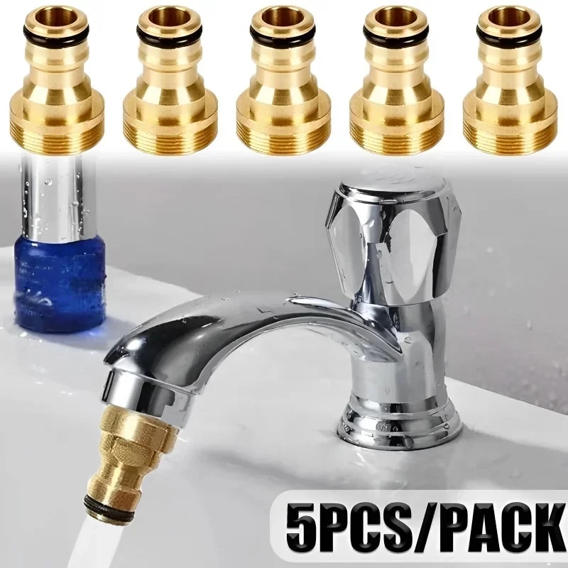 Kitchen Appliances For Sale - 1/2/5PCS Universal Wasserhahn Küche Adapter Messing